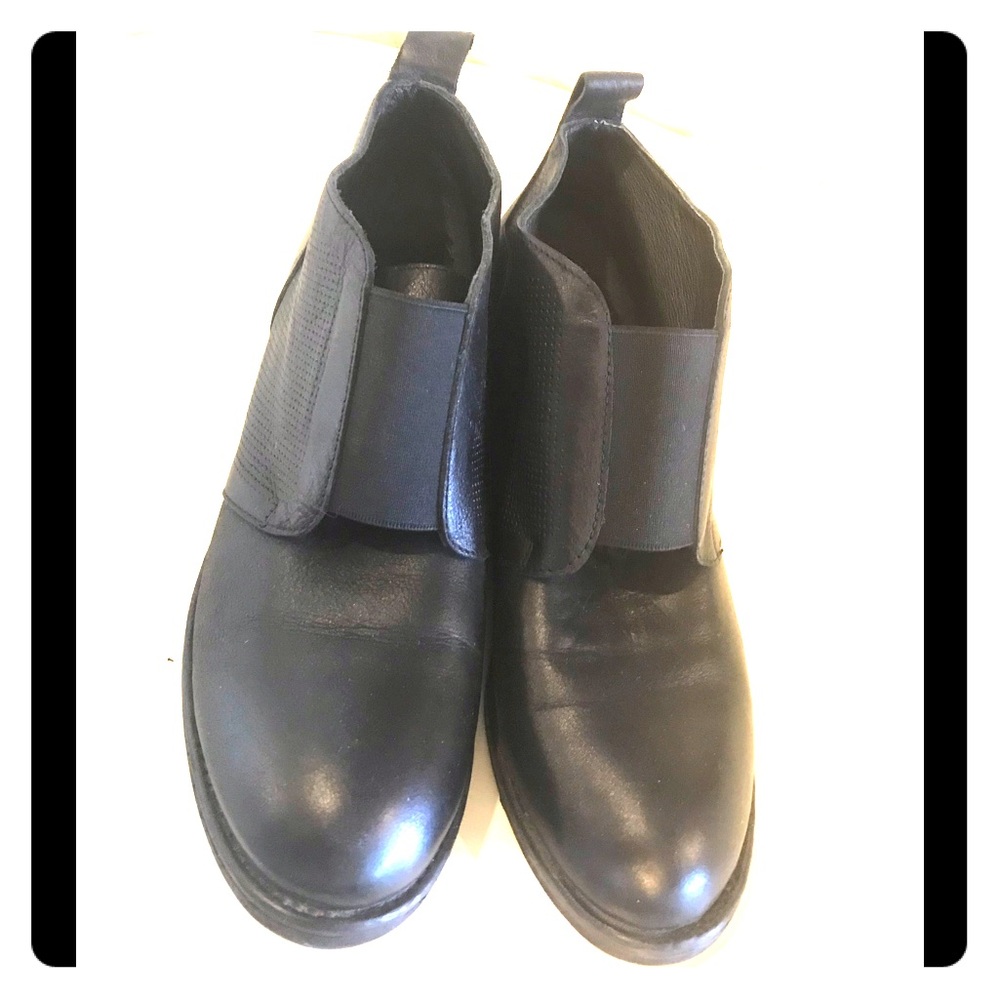 Bueno Black Ankle Boots